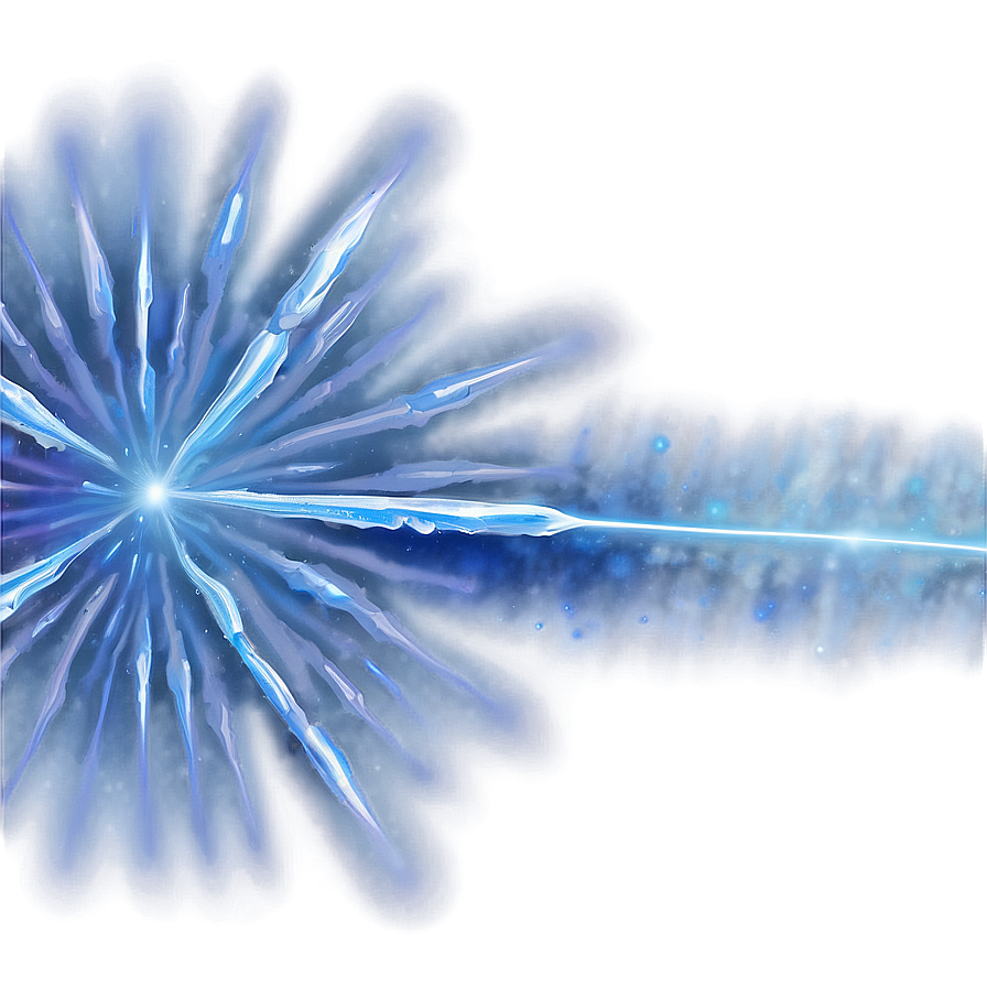 Icy Energy Beam Png Qup59