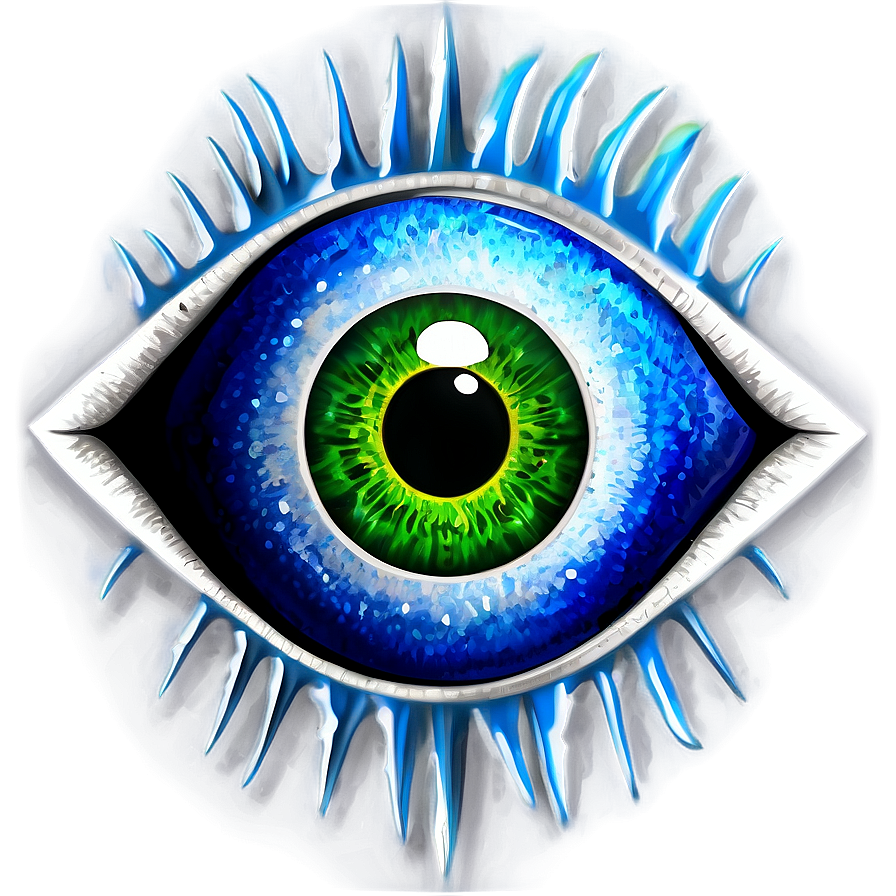 Icy Evil Eye Png Myk