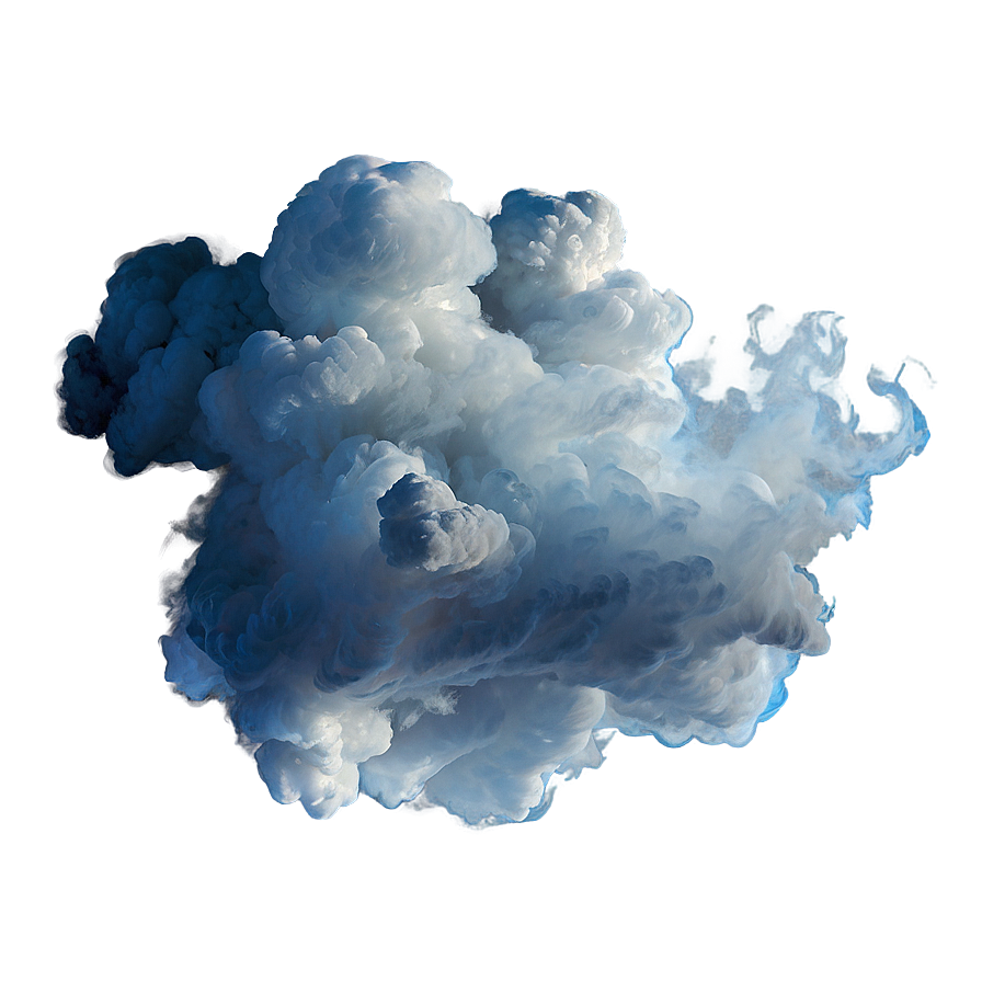 Icy Smoke Clouds Png 43