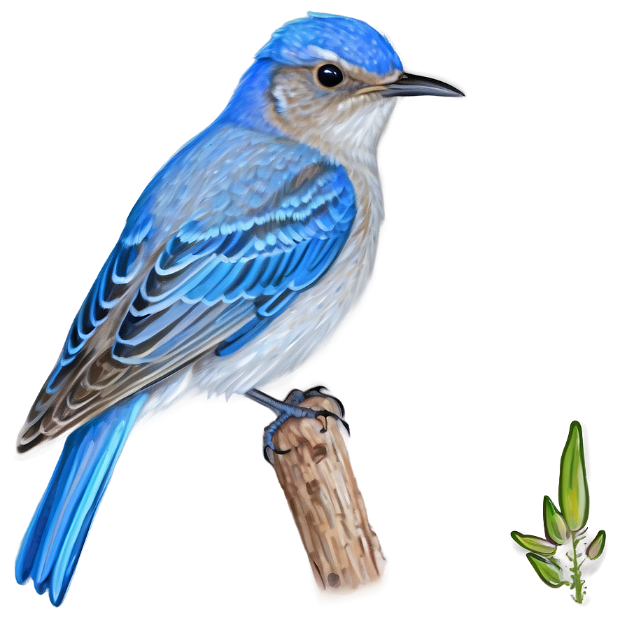 Idaho State Bird Mountain Bluebird Png Wud99