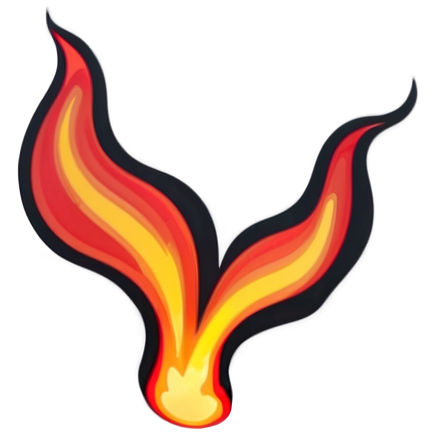 Ignite Fire Emoji Clipart Png 95