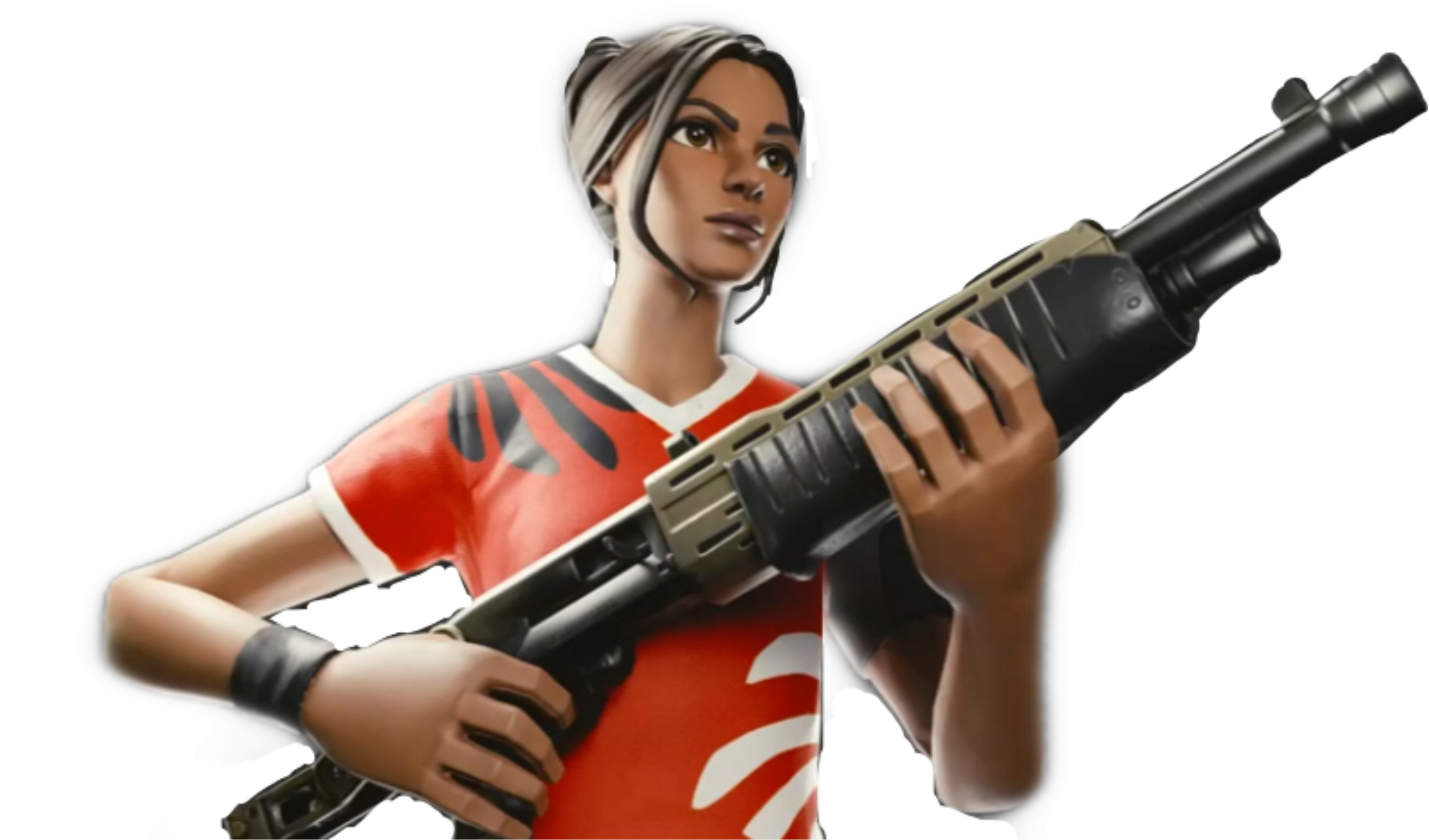 Ignore Tags🚫 - Fortnite Skin With Gun Png, Transparent Png PNG with transparent background