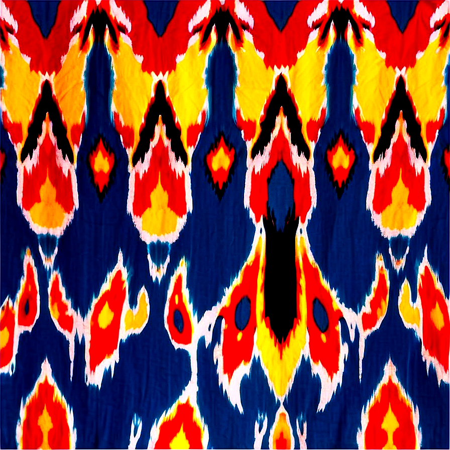 Ikat Fabric Pattern Png Qve