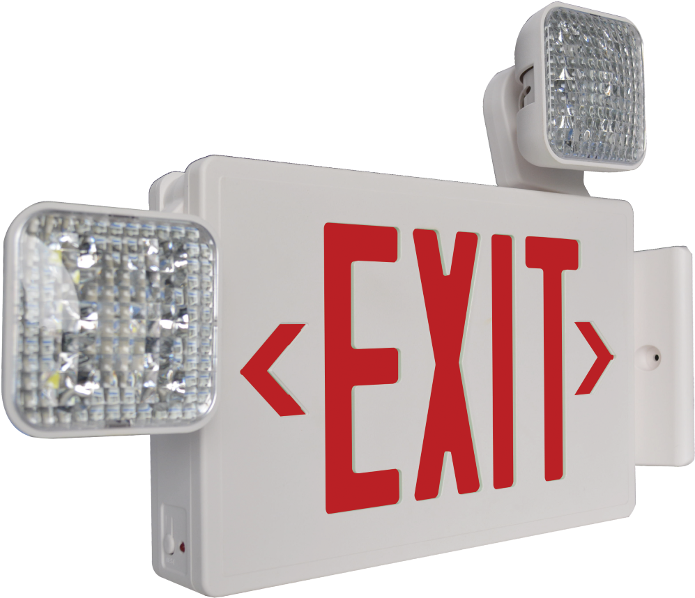 Illuminated Exit Signwith Emergency Lights