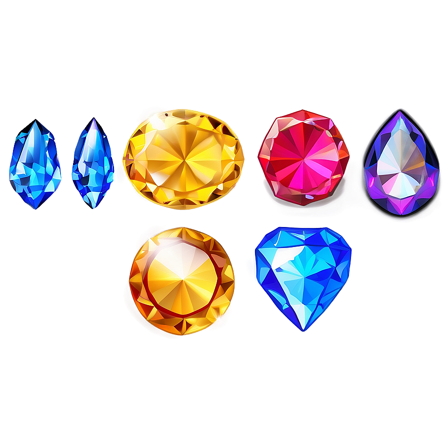 Illuminated Gems Png Boh