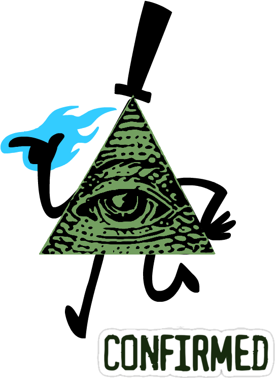 Illuminati Confirmed Png - Bill Cipher Illuminati, Transparent Png PNG with transparent background