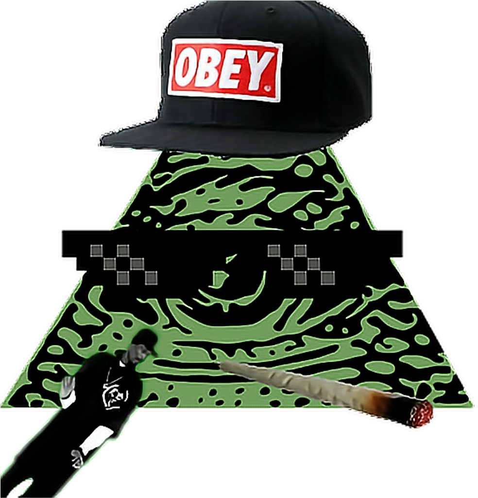 Illuminati & Mlg / Illuminati Confirmed , Png Download - Green Triangle Illuminati, Transparent Png PNG with transparent background