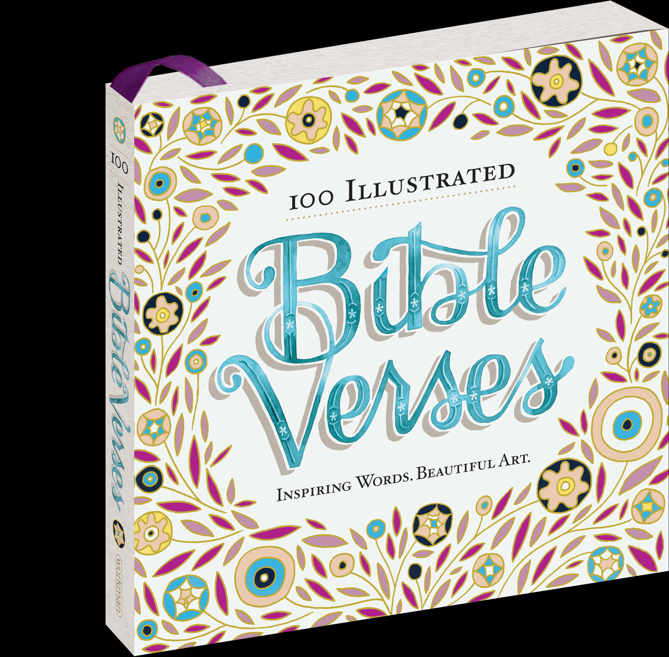 Illustrated Bible Verses Book Cover