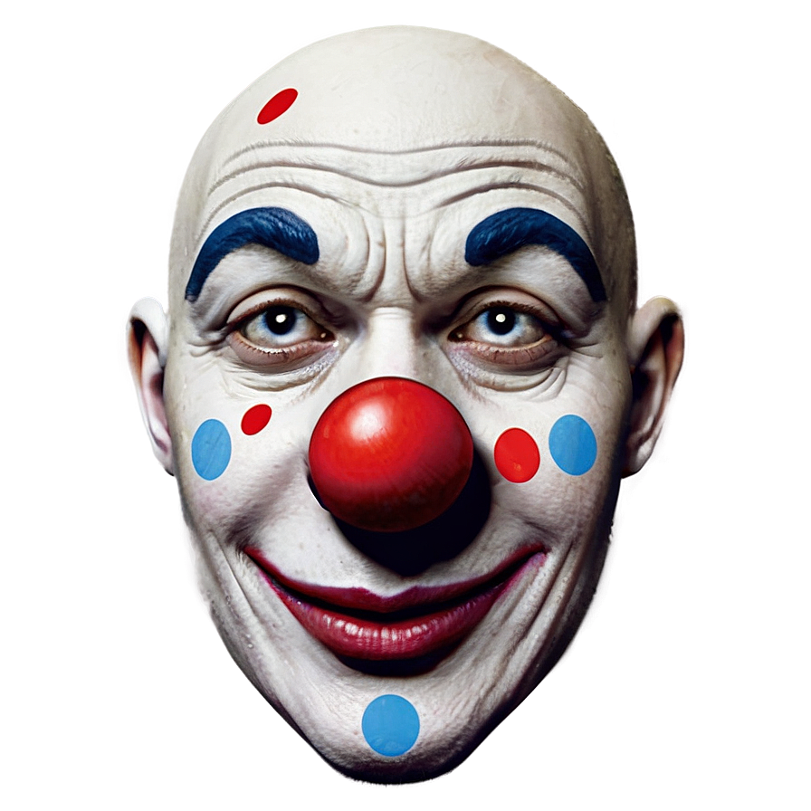 Illustrated Clown Nose Png 05252024