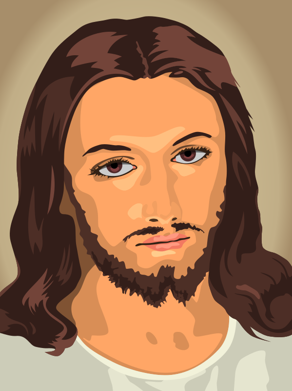 Illustrated Portraitof Jesus Christ