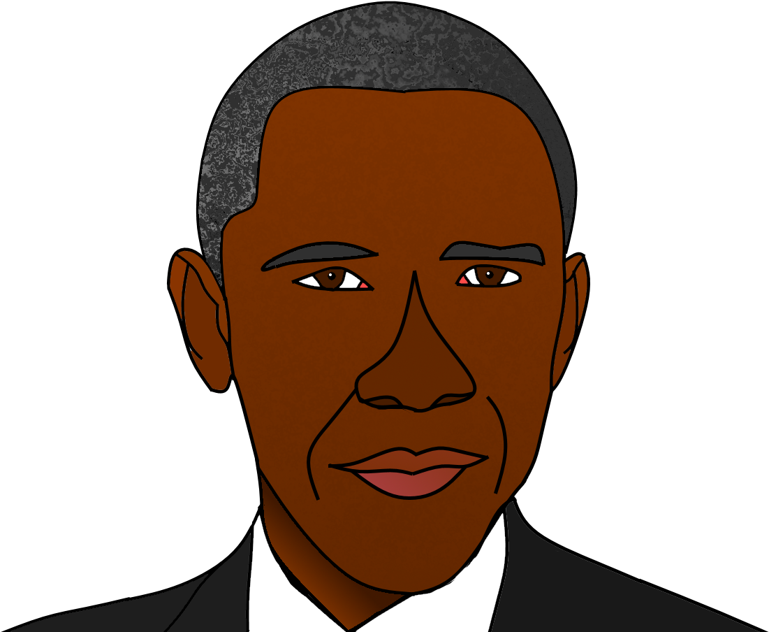 Obama Cartoon Png - Gentleman, Transparent Png PNG image with a transparent background, free high-resolution download