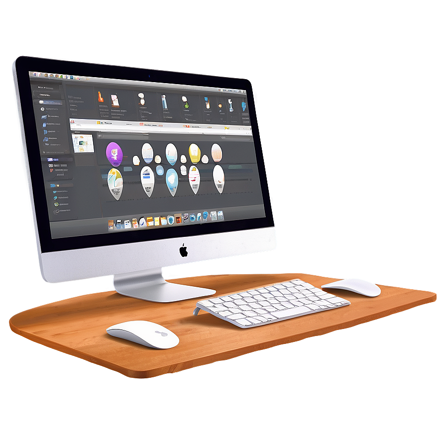 Imac In Office Environment Png Cce95