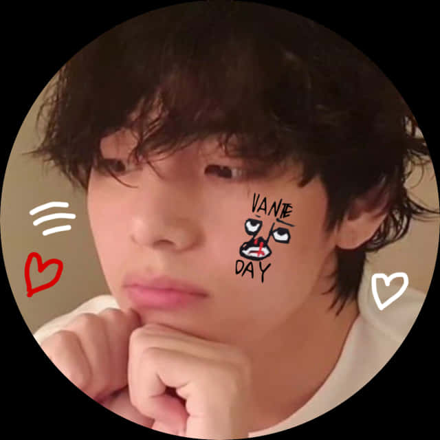 Image - Kim Taehyung Layout Twitter, HD Png Download PNG with transparent background