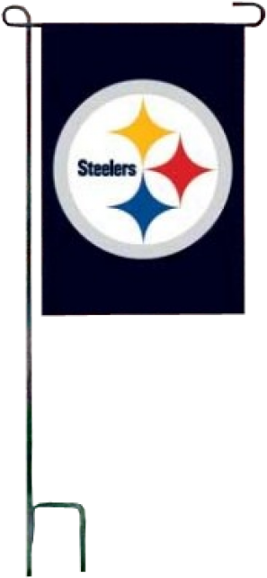 Image Of Nfl Pittsburgh Steelers Mini Garden Flag - Pittsburgh Steelers, HD Png Download PNG with transparent background
