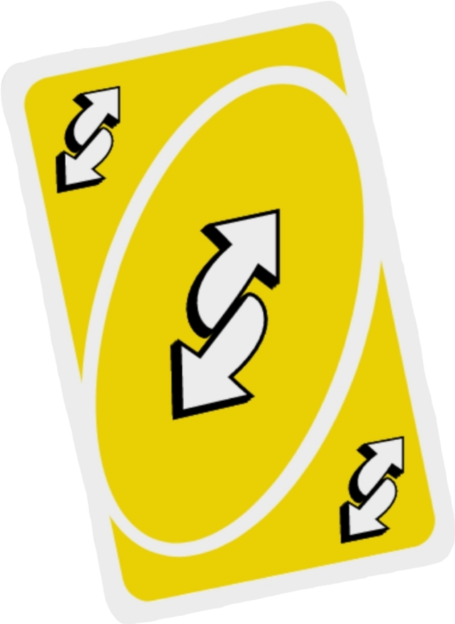 Image - Yellow Reverse Card Uno, Hd Png Download