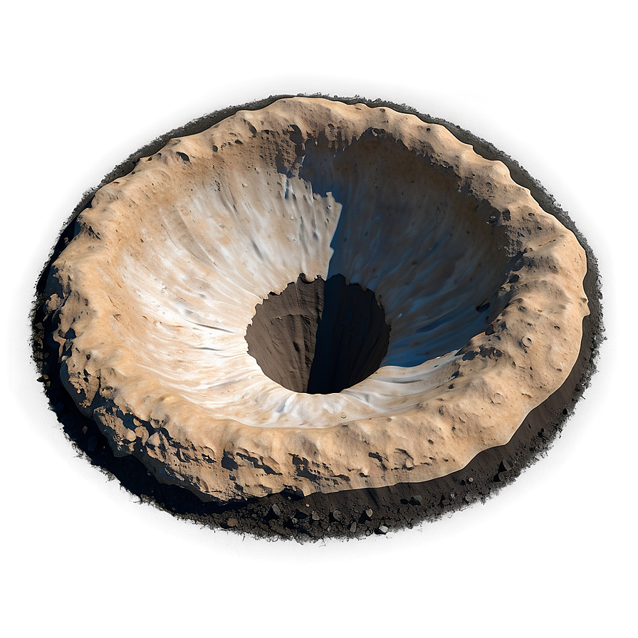 Impact Crater Realistic Png Elt