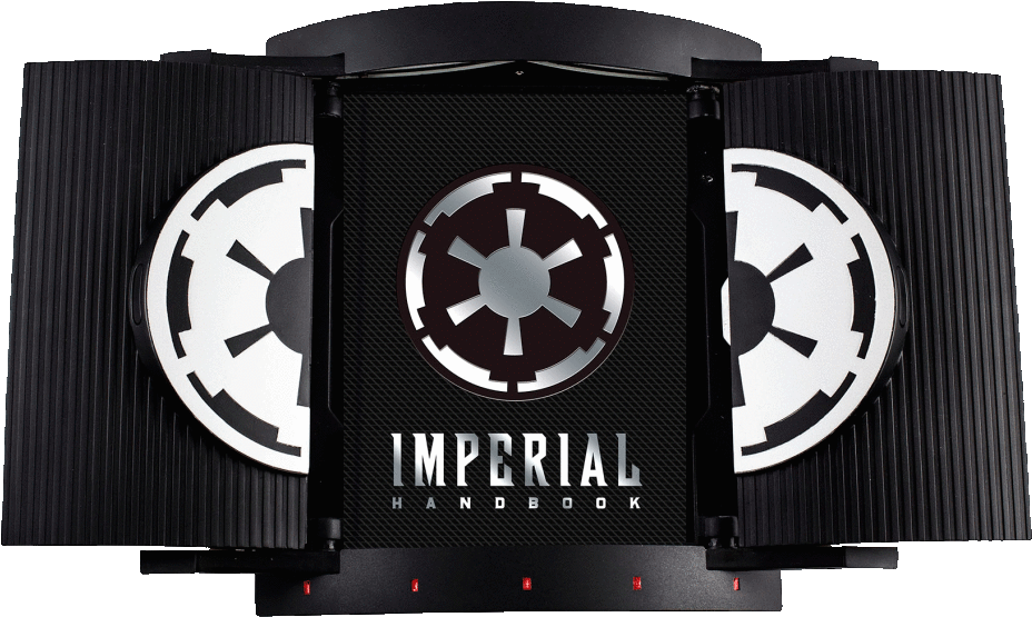 Imperial Handbookwith Galactic Empire Symbols