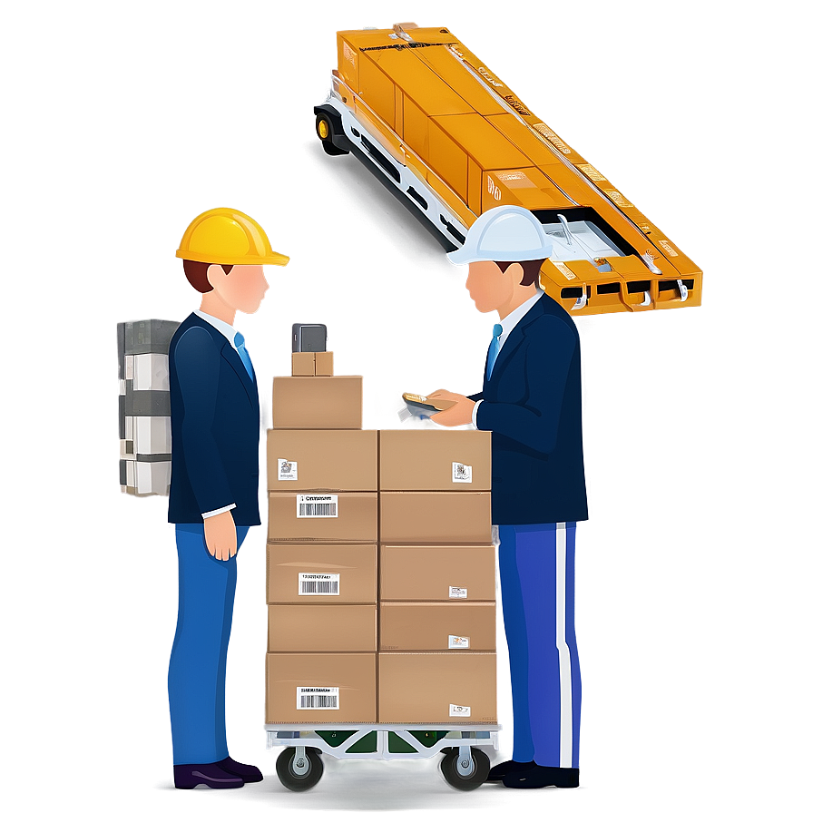 Inbound Logistics Optimization PNG sxk85 PNG with transparent background