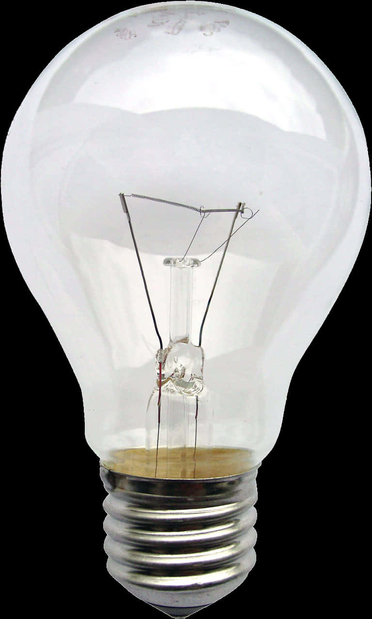 Incandescent Light Bulb PNG with transparent background