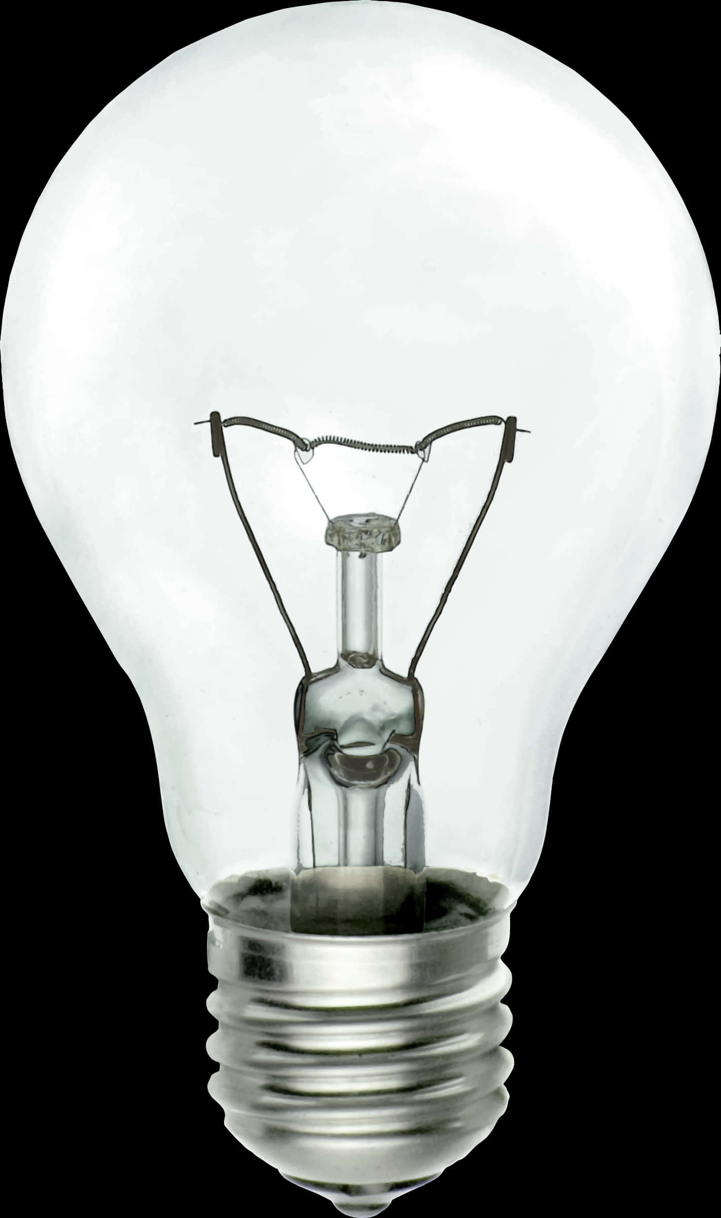 Incandescent Light Bulb Illumination PNG with transparent background