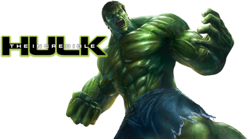 Incredible Hulk Logoand Character