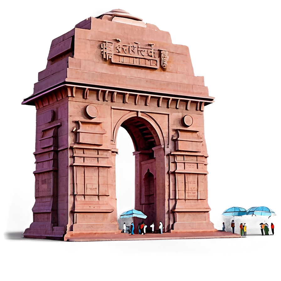 India Gate PNG 05212024 PNG with transparent background