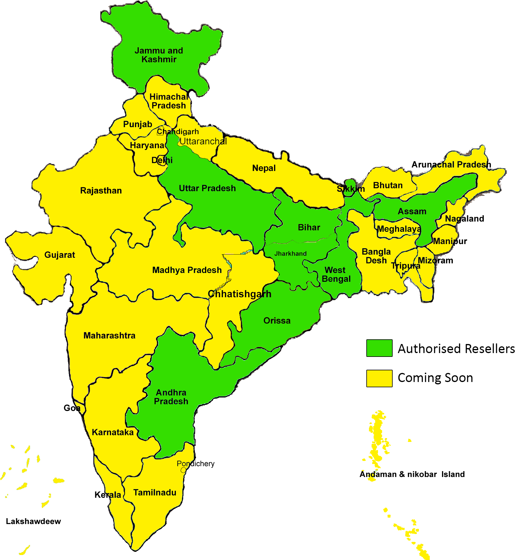 India_ Map_ Authorised_ Resellers_and_ Expansion_ Plans