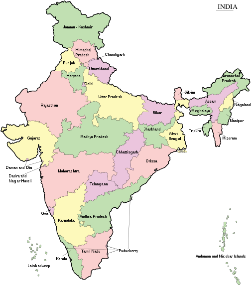 India Political Map