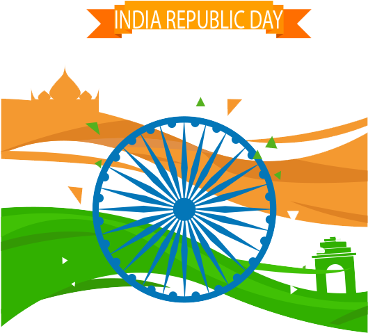 India Republic Day Celebration Graphic