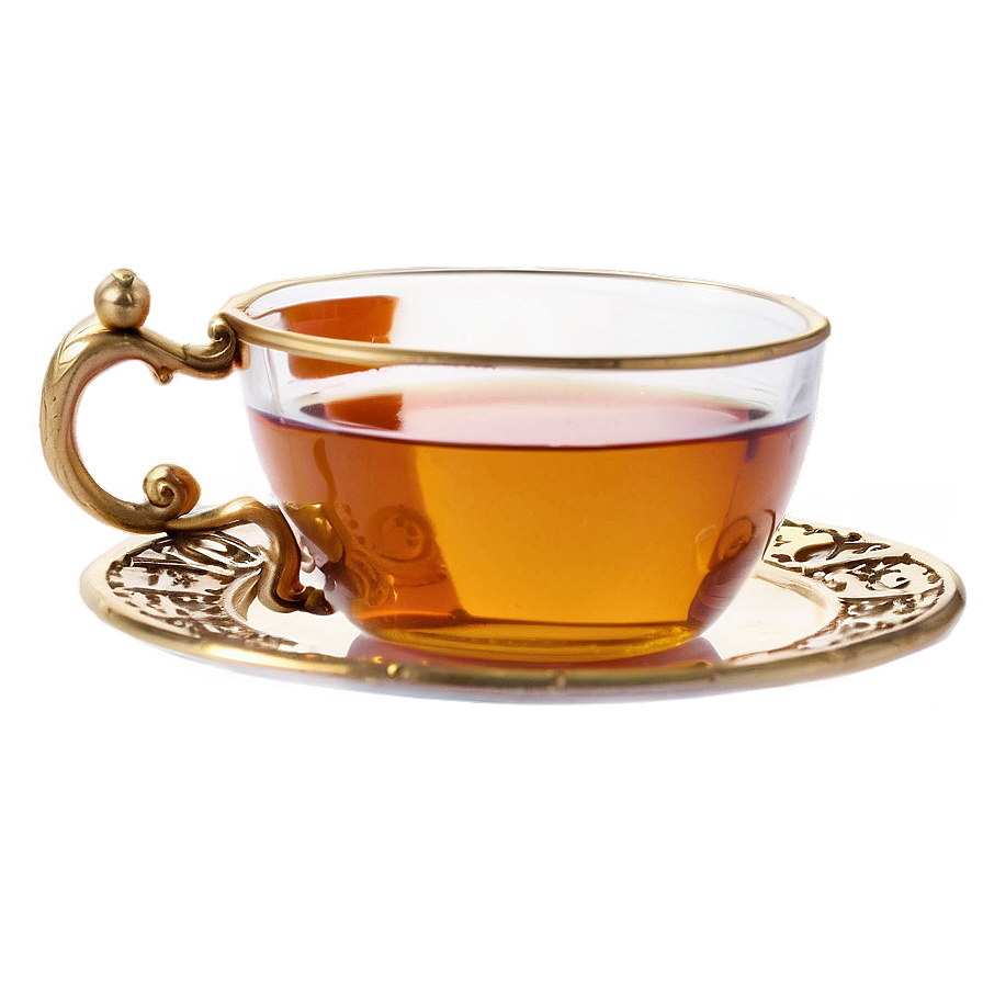 Indian Chai Glass Png 06262024