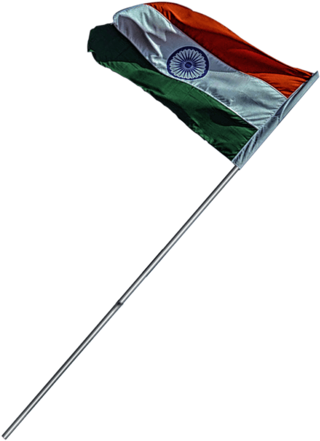 Indian Flag Waving