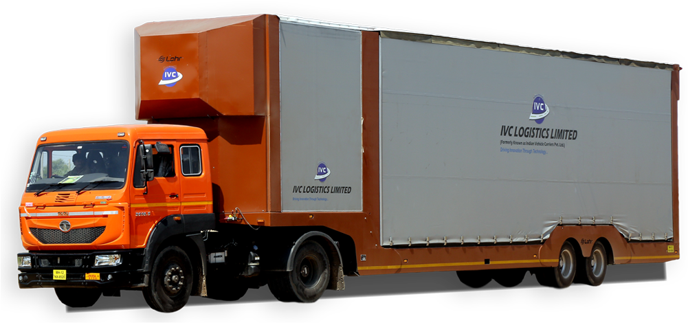 Indian Logistics Truck Side View