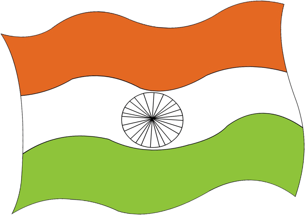 National Flag Clipart - Indian National Flag Chart, HD Png Download PNG with transparent background