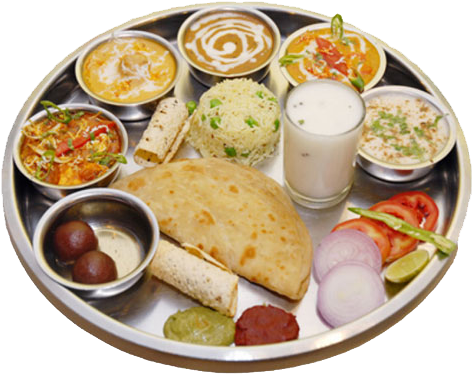 Indian Thali Meal Variety