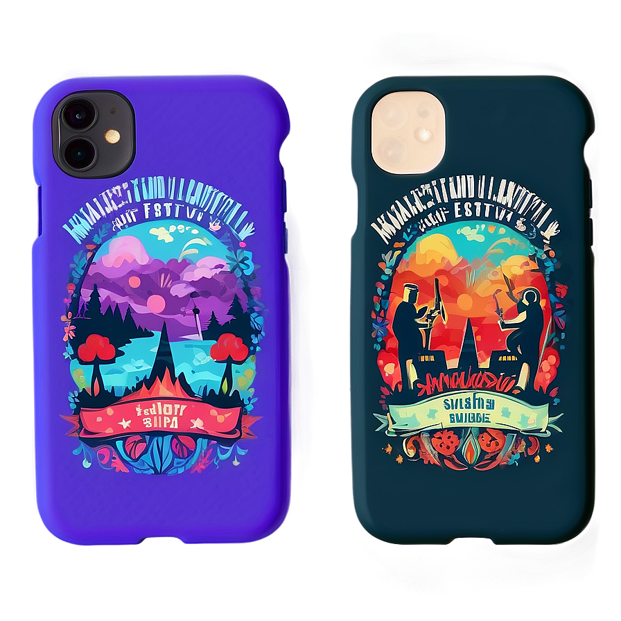 Indie Music Festival Phone Case Png 06122024