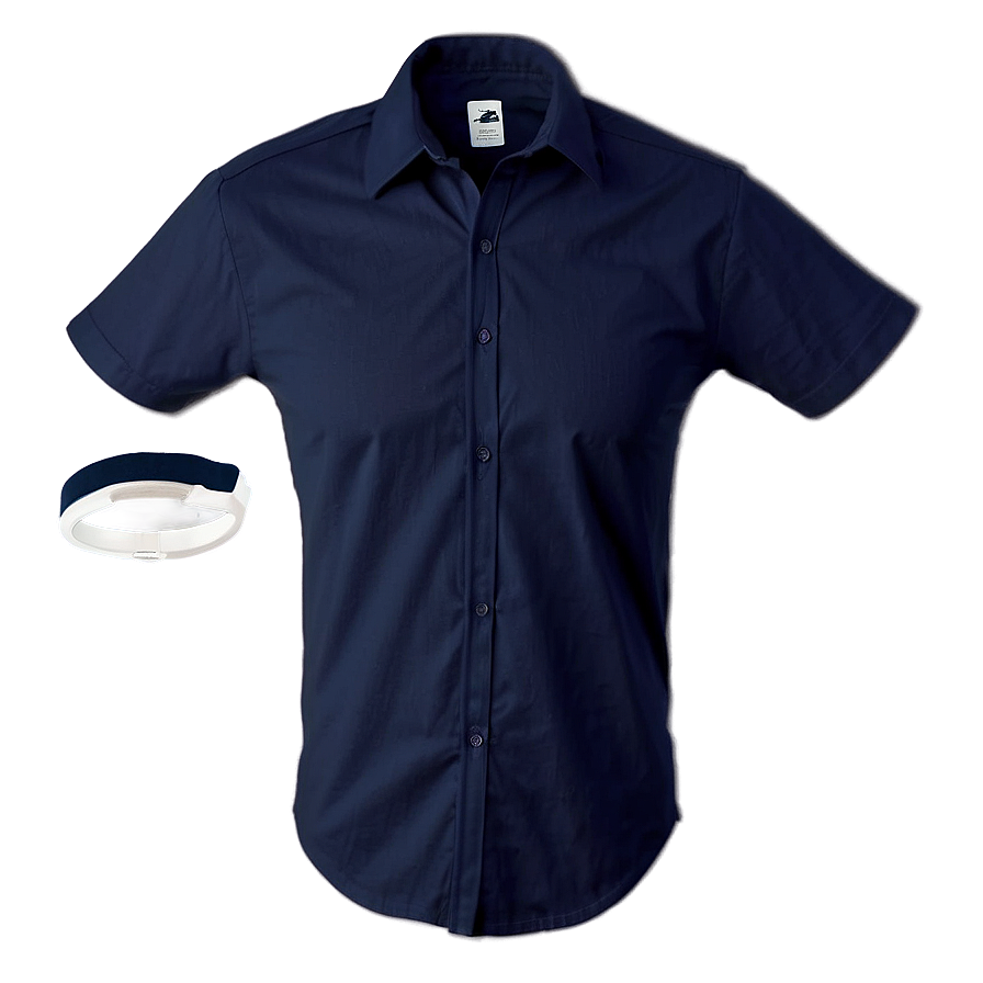 Indigo Blank Shirt Png Mty