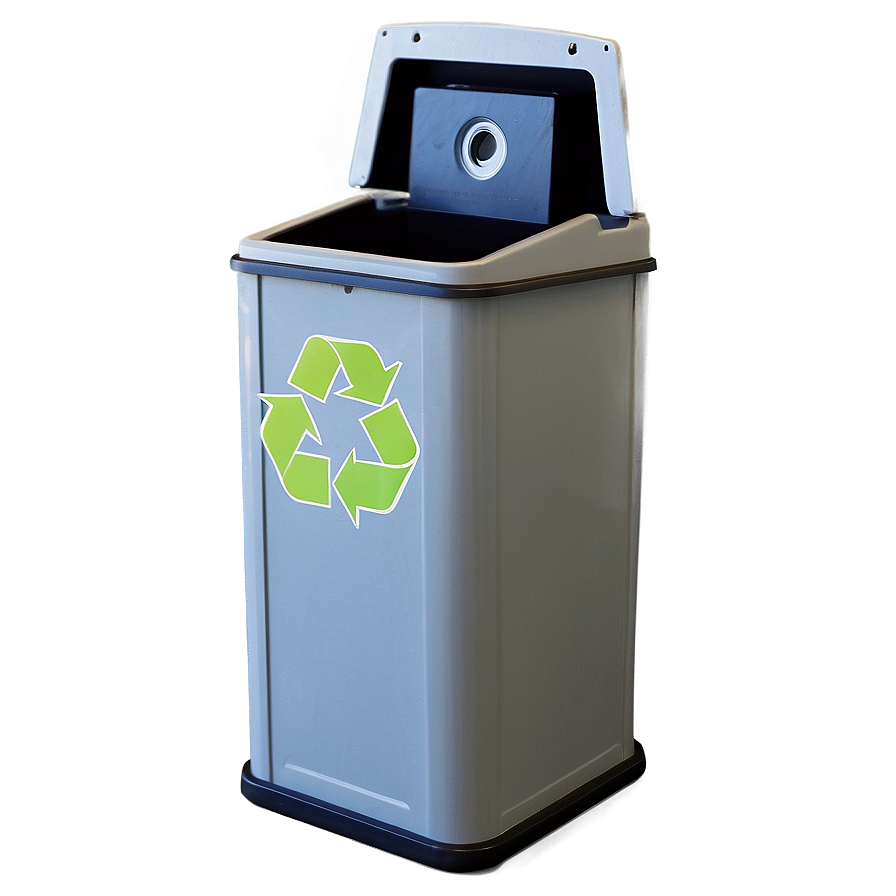 Indoor Recycling Bin PNG 7 PNG image with a transparent background, free high-resolution download