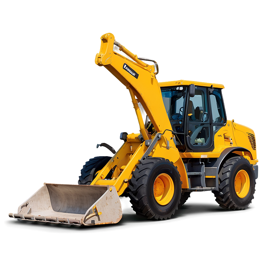 Industrial Backhoe Loader Png 16