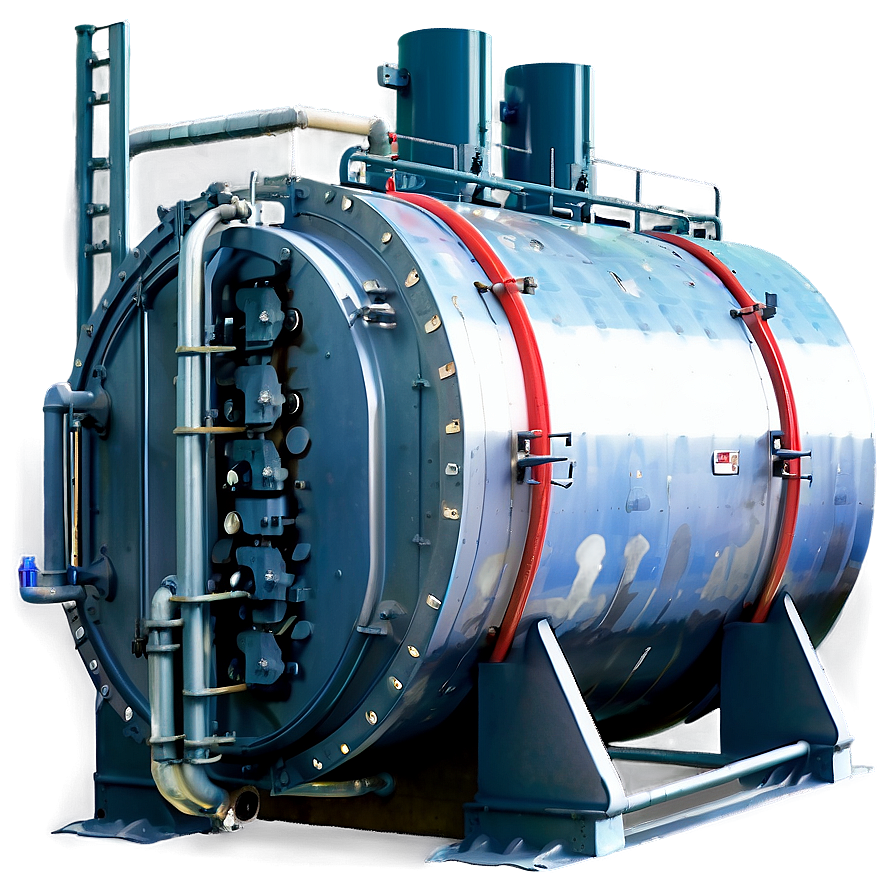 Industrial Boiler PNG rpw PNG with transparent background