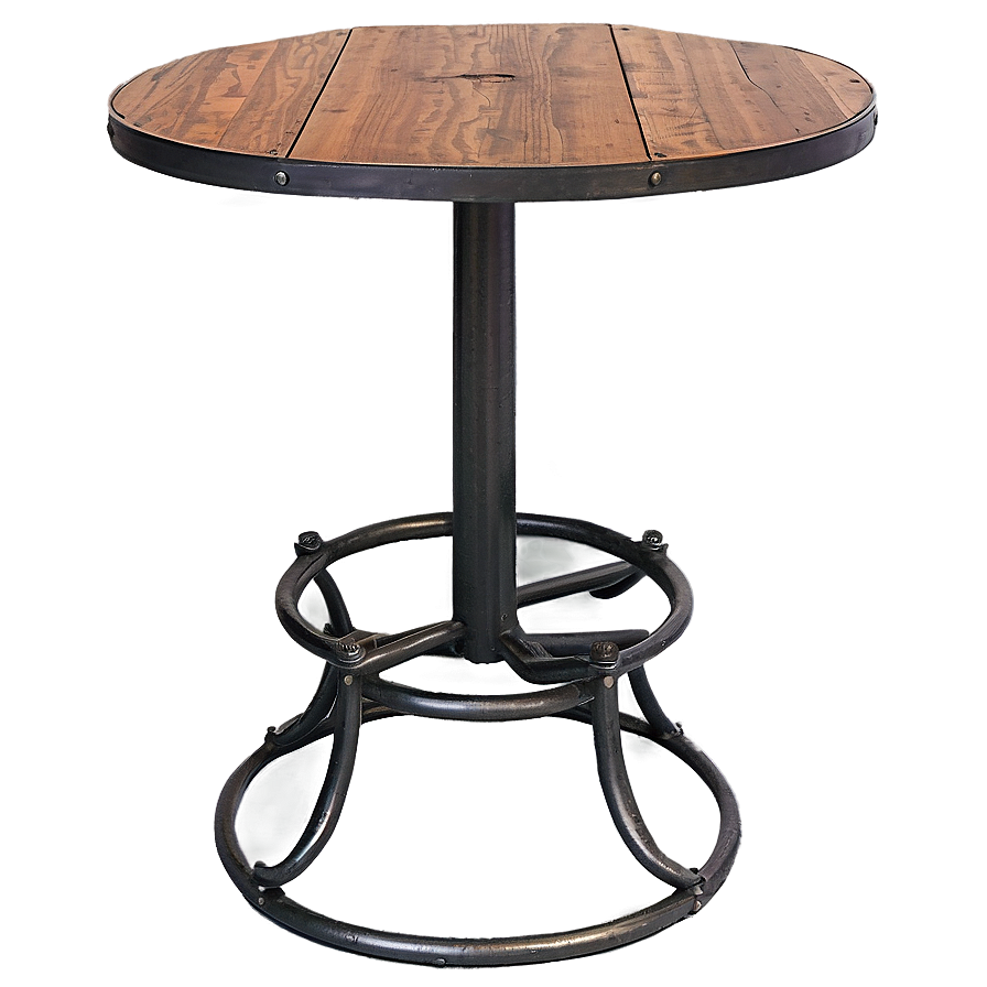 Industrial Chic Bar Table Png 8