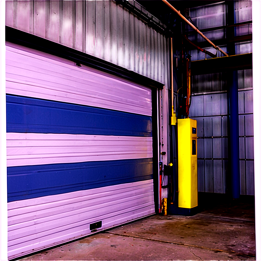 Industrial Garage Door Security Png Fpj