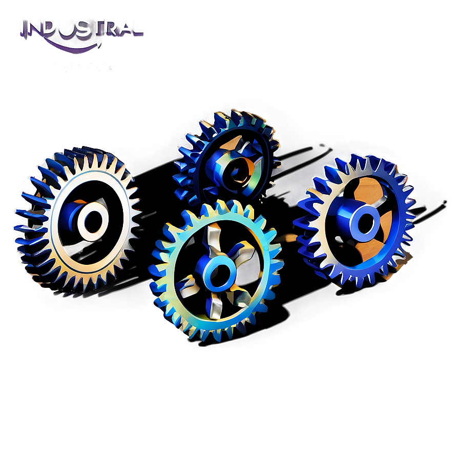 Industrial Gears PNG 8 PNG image with a transparent background, free high-resolution download