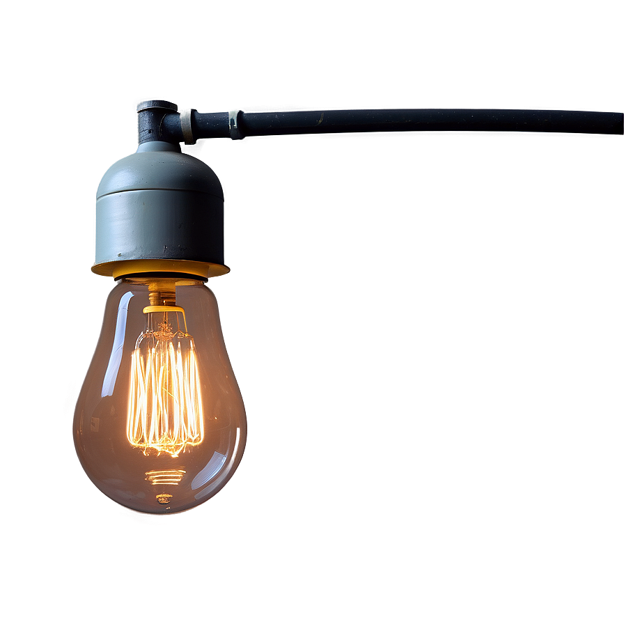 Industrial Lightbulb PNG 05242024 PNG image with a transparent background, free high-resolution download
