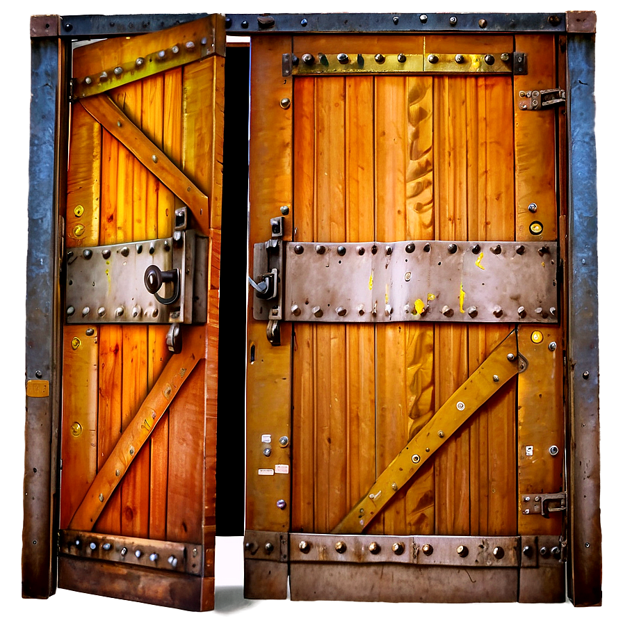 Industrial Loft Door Png 6