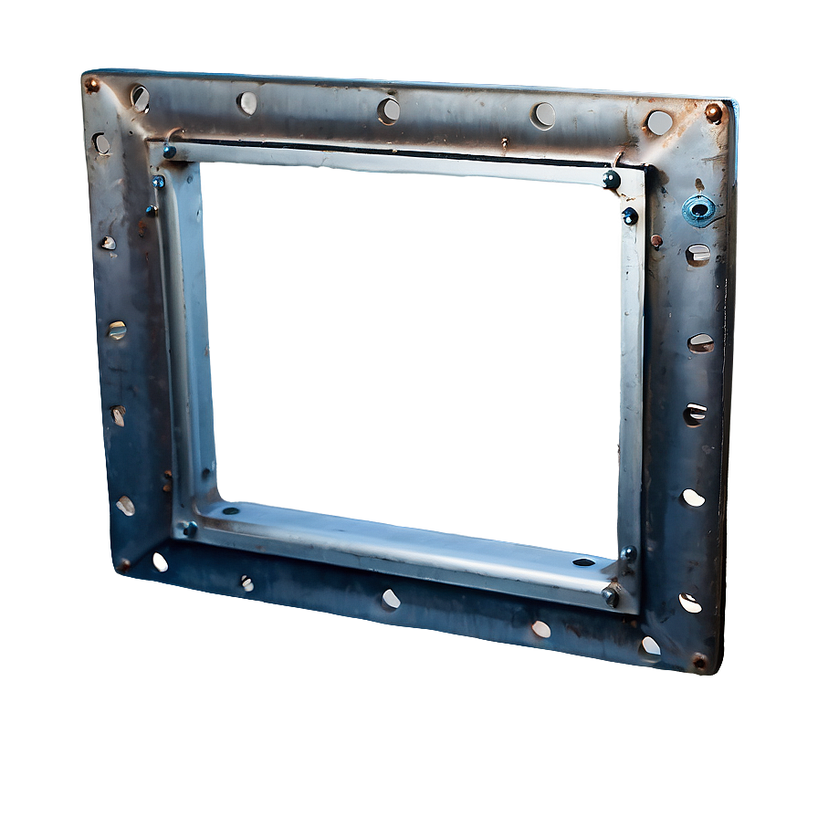 Industrial Metal Picture Frame Png 47