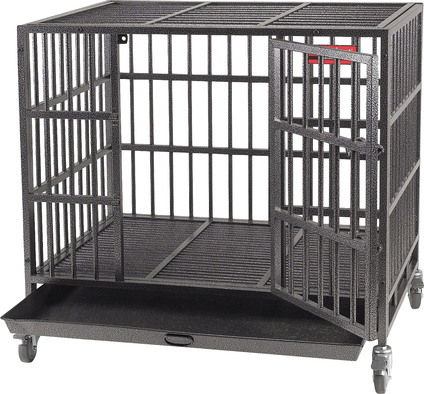 Cage Png Background Image - Easy To Clean Dog Cage, Transparent Png PNG with transparent background
