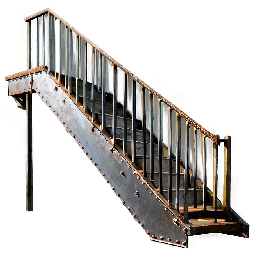 Industrial Staircase Png 06122024