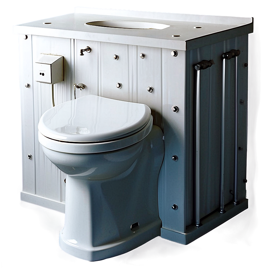 Industrial Steel Toilet Png 67