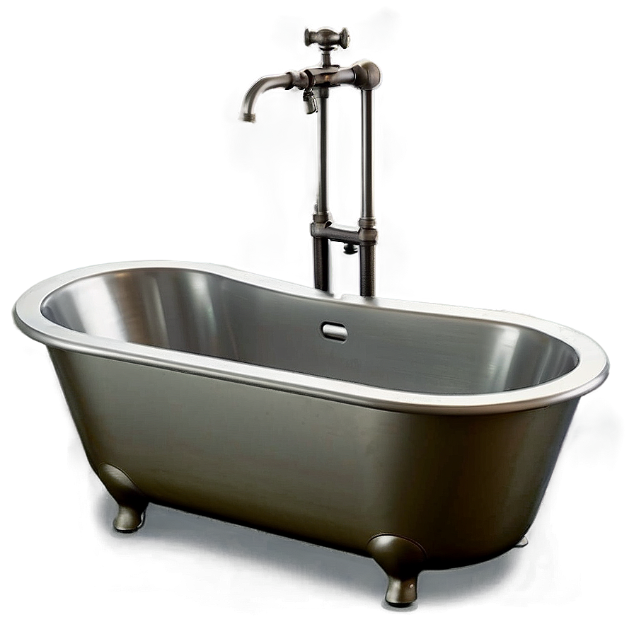 Industrial Style Freestanding Tub Png 06282024