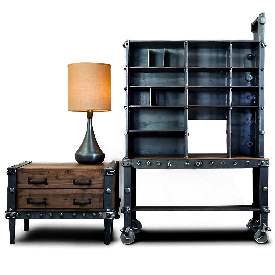 Industrial Style Furniture Png 05242024